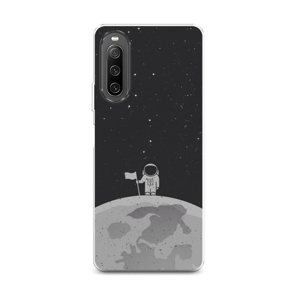 

Чехол Awog на Sony Xperia 10 IV "Первый на Луне", Разноцветный, 55250-4