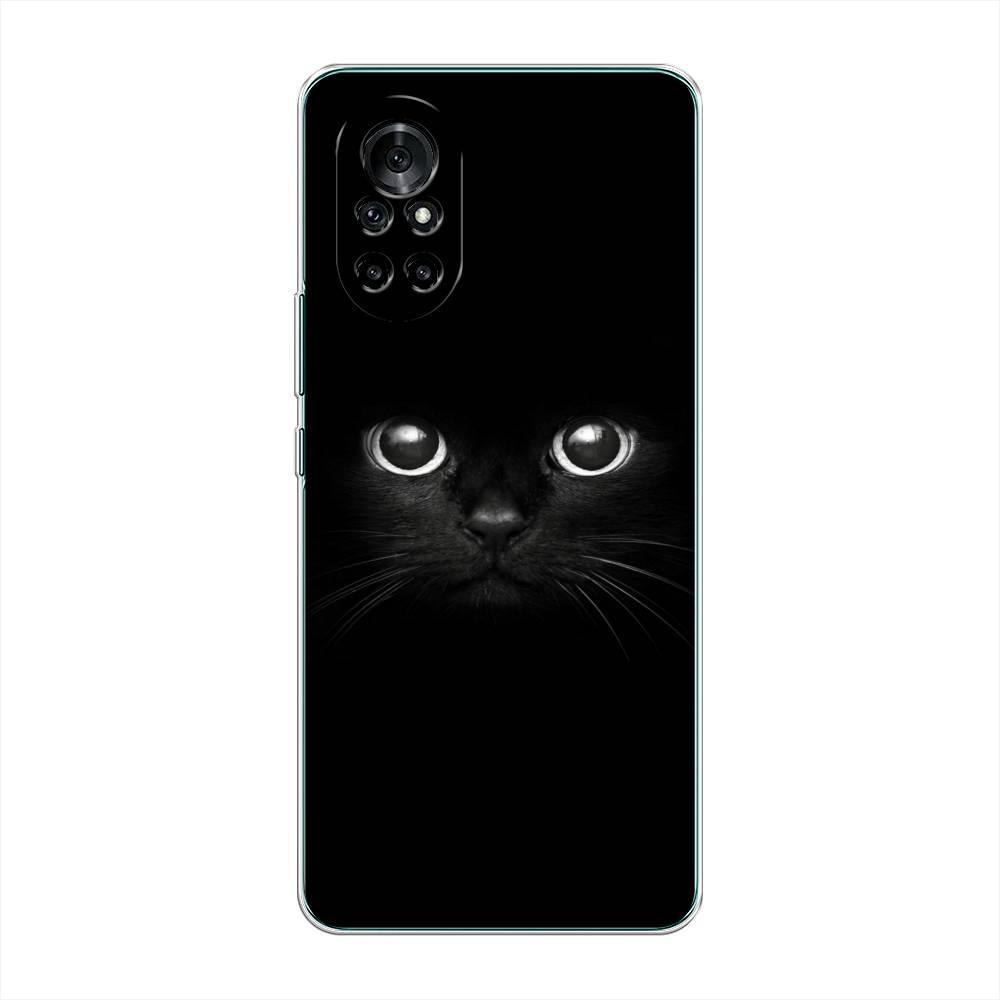 

Чехол Awog на Honor V40 Lite "Взгляд черной кошки", Разноцветный, 6105150-1
