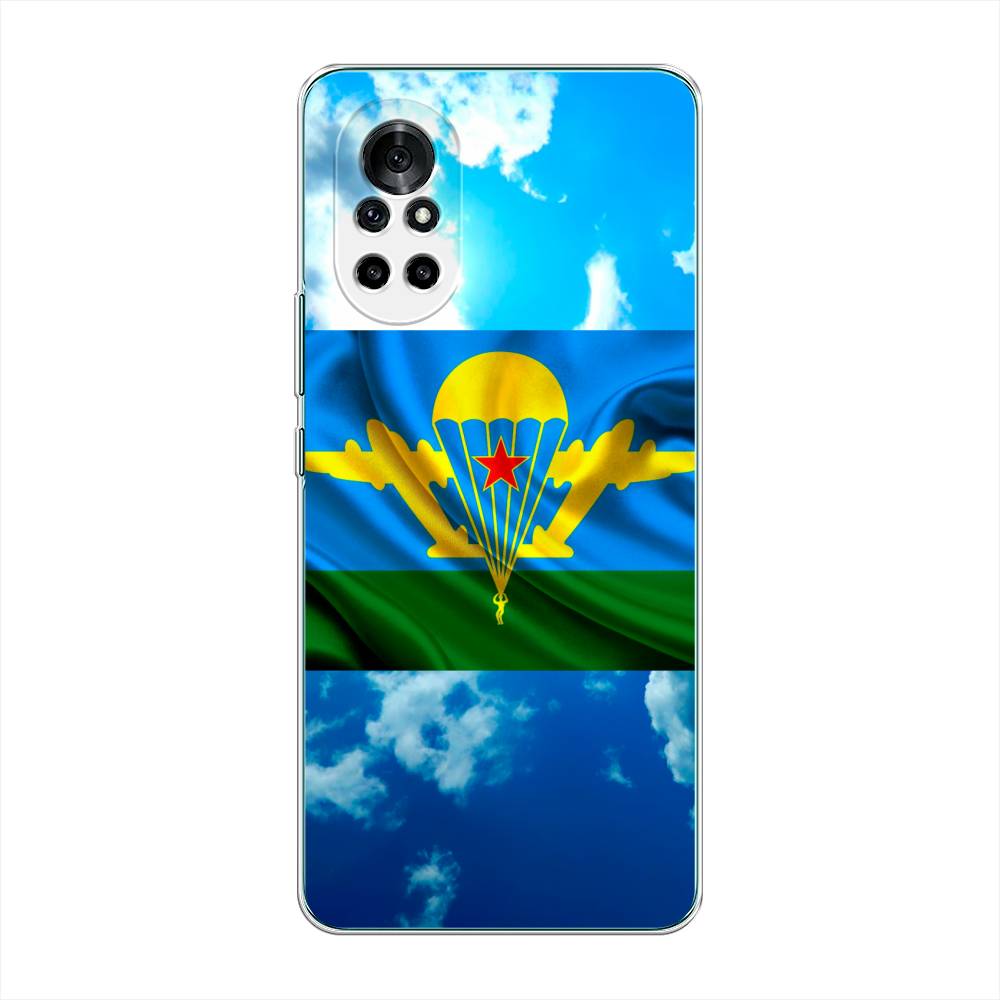 

Чехол Awog на Honor V40 Lite "ВДВ флаг в небесах", Разноцветный, 6105150-5