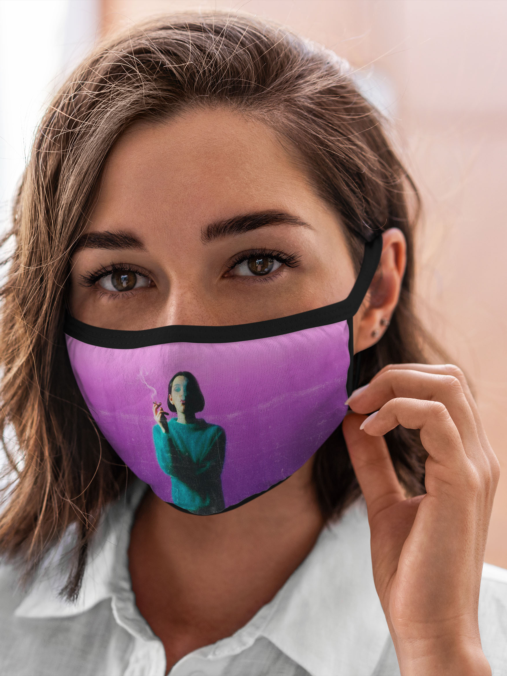

Многоразовая маска унисекс Burnettie Placebo, Разноцветный, Placebo