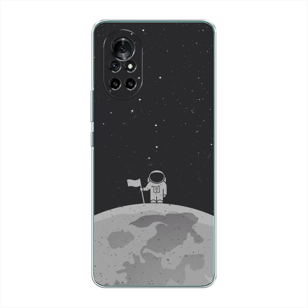 

Чехол Awog на Honor V40 Lite "Первый на Луне", Разноцветный, 6105150-4