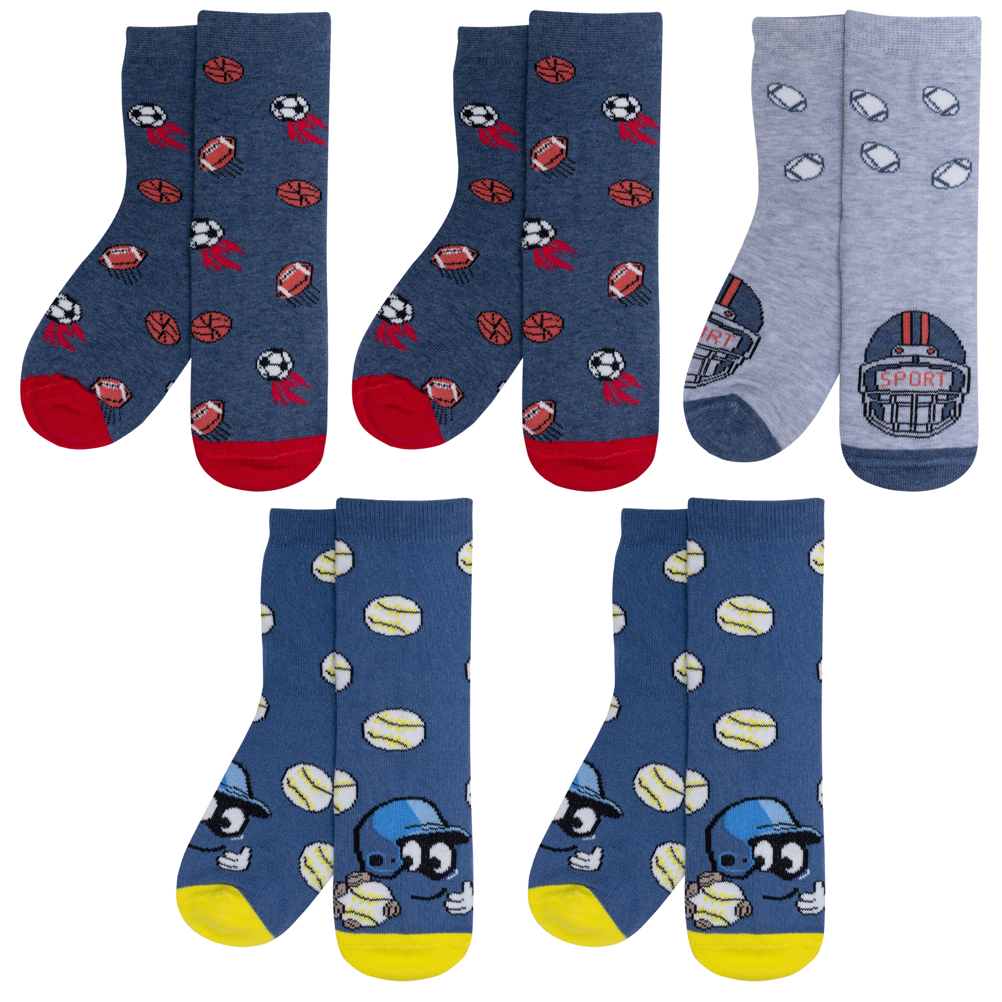 

Носки детские Rusocks 5-Д3-13500, синий; серый, 16, 5-Д3-13500
