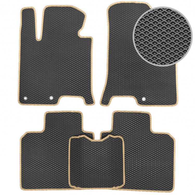 фото Коврики ева для toyota avensis verso 2001- 2009/eva/эва/автомобильные /ковры vicecar