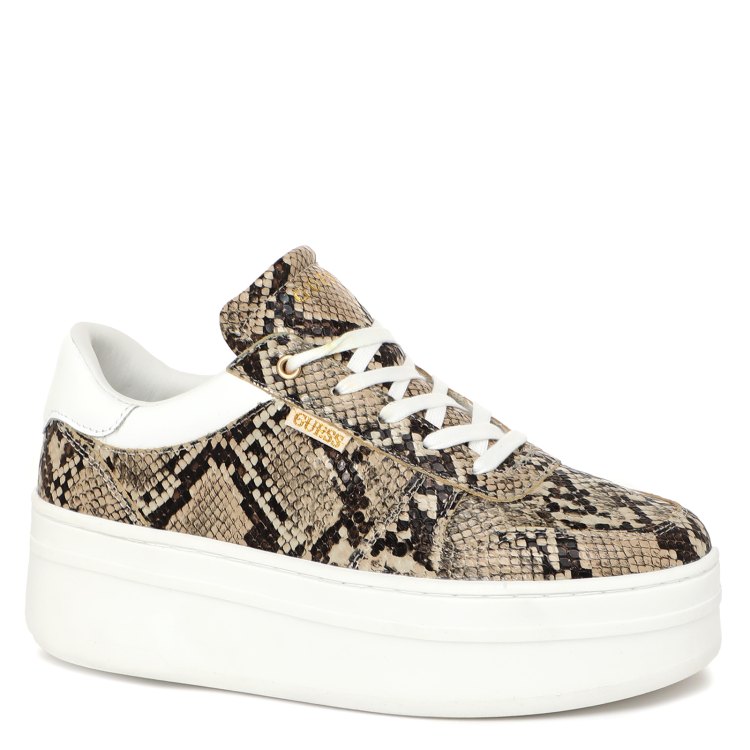 

Кеды женские Guess FL7LIFPEL12 бежевые 37 EU, Бежевый, FL7LIFPEL12