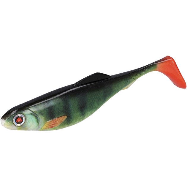 

Виброхвост Mikado M-shad perch 170мм 1 шт, Зеленый;оранжевый, M-Shad Perch