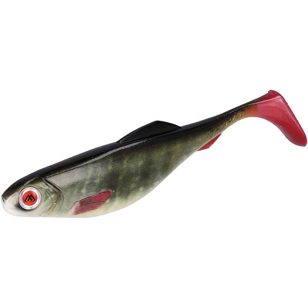 

Виброхвост Mikado M-shad pike 140мм 2 шт, Зеленый;красный, M-Shad Pike