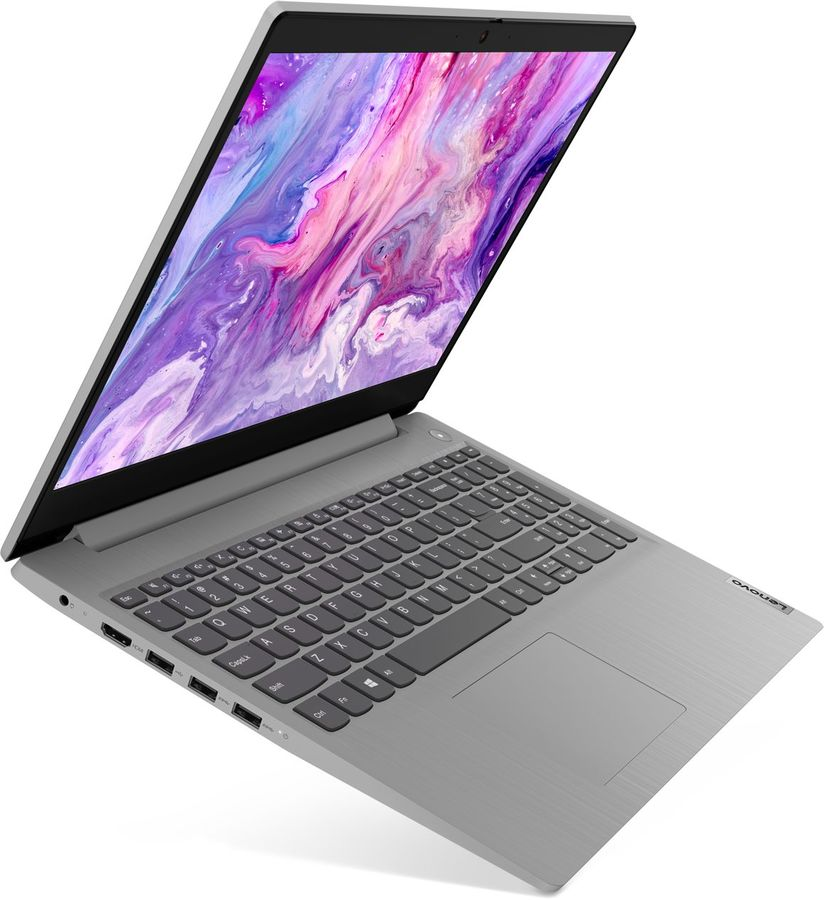 фото Ноутбук lenovo grey (81wq006brk)