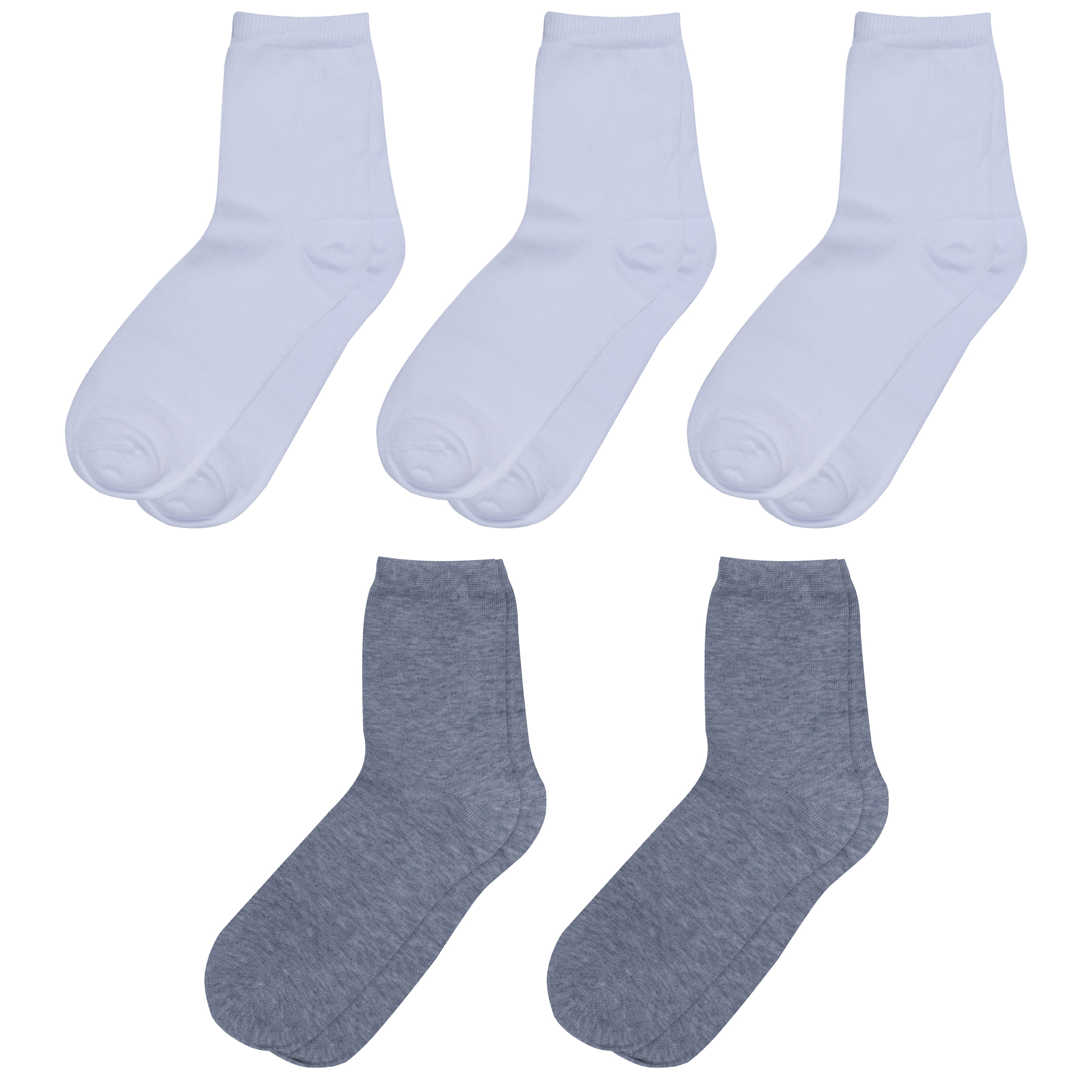 

Носки детские Rusocks 5-Д3-13039, белый; серый, 22-24, 5-Д3-13039