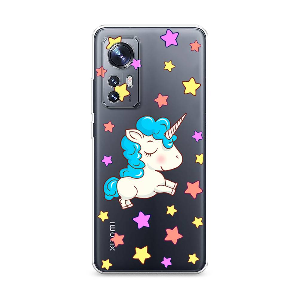 

Чехол Awog на Xiaomi 12/12X/12S "Звездный единорог", Разноцветный, 312950-2