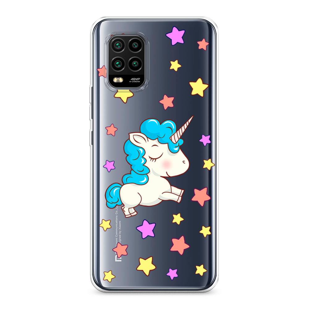 

Чехол Awog на Xiaomi Mi 10 Lite "Звездный единорог", Разноцветный, 38550-2