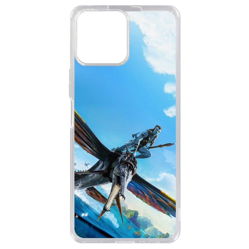 

Чехол-накладка кейс Аватар - Джейк на скимвинге для Honor X8