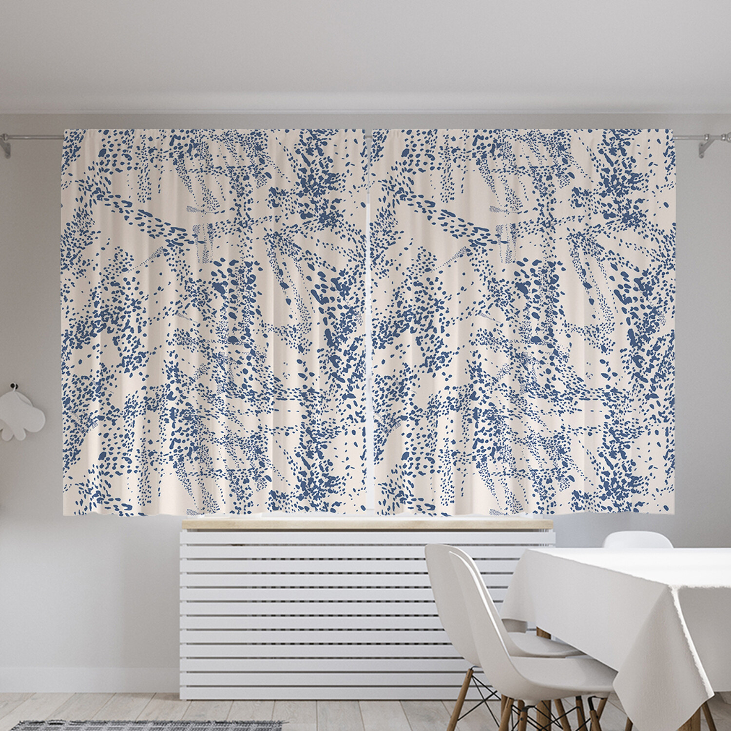 

Фотошторы для кухни и спальни JoyArty JoyArty "Следы краски на поверхности",, Следы краски на поверхности