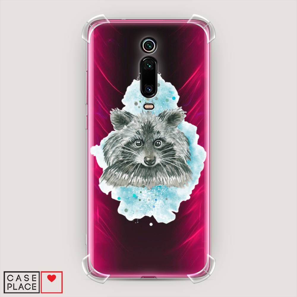 

Чехол Awog на Xiaomi Redmi K20/K20 Pro/Mi 9T/9T Pro "Енот в голубом облаке", Разноцветный, 35651-1
