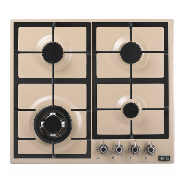 Встраиваемая газовая панель Korting HG 665 CTSK Beige