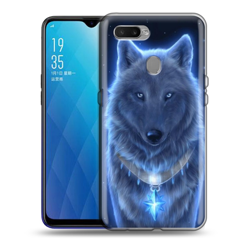 

Дизайнерский силиконовый чехол для OPPO AX7 / OPPO A5s / OPPO A12 Волки