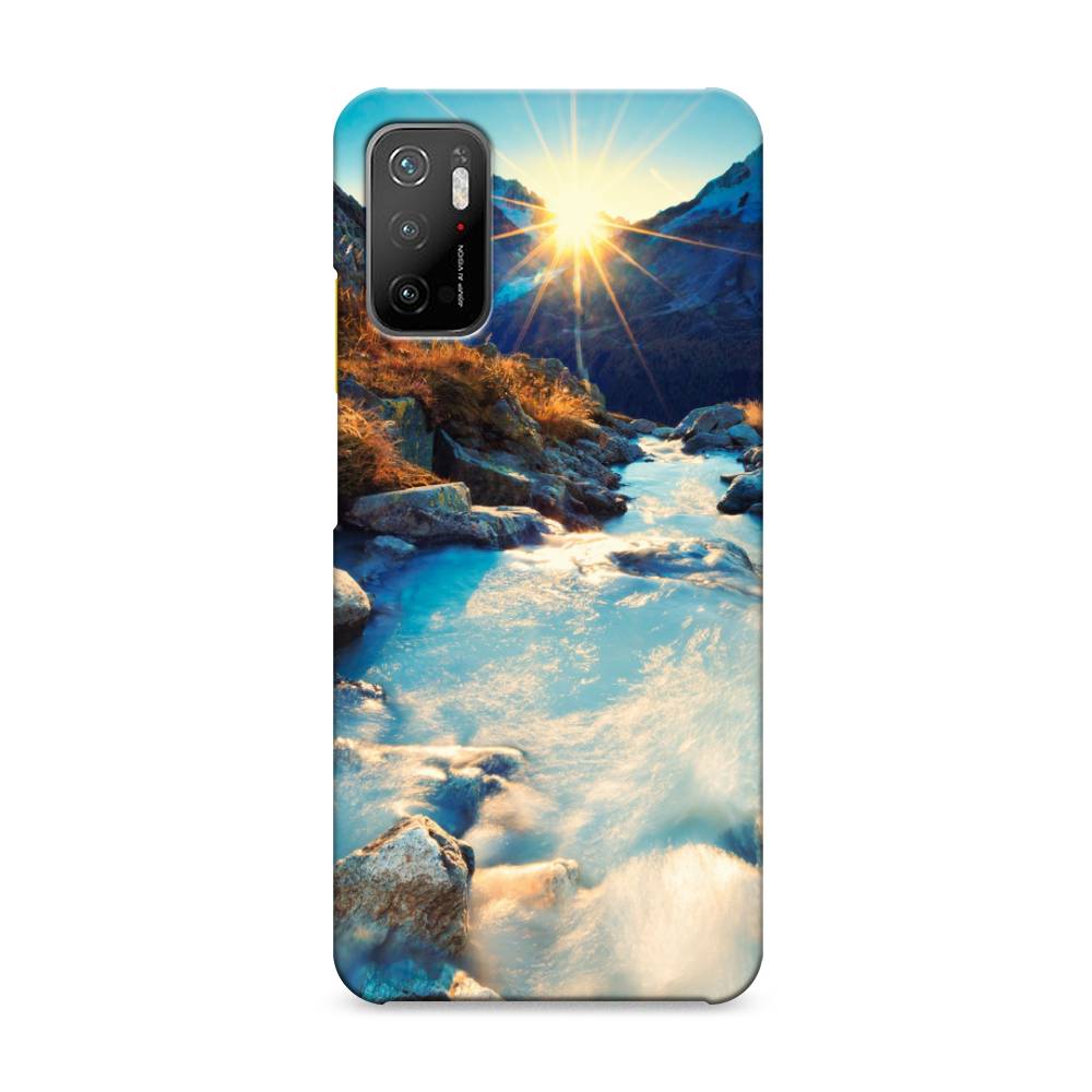 

Пластиковый чехол "Восход 7" на Xiaomi Poco M3 Pro, 311020-3
