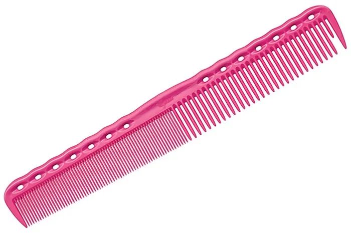 Расческа для стрижки многофункциональная Y.S.Park 334 розовая расчёска металлическая большая редкие и частые зубья 19 х 5 см