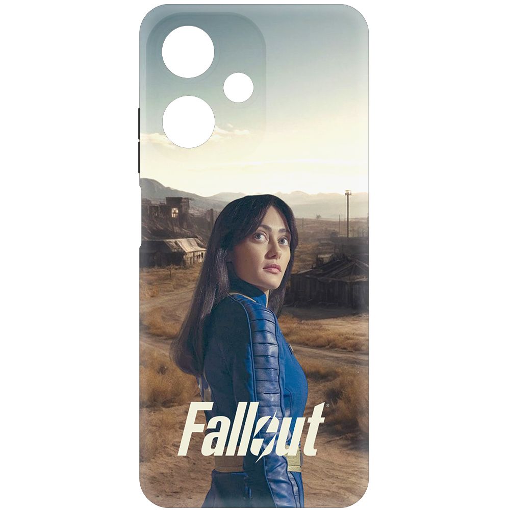 

Чехол-накладка Krutoff Soft Case Фоллаут (Fallout)-Люси в пустошах для INFINIX Hot 30 Play