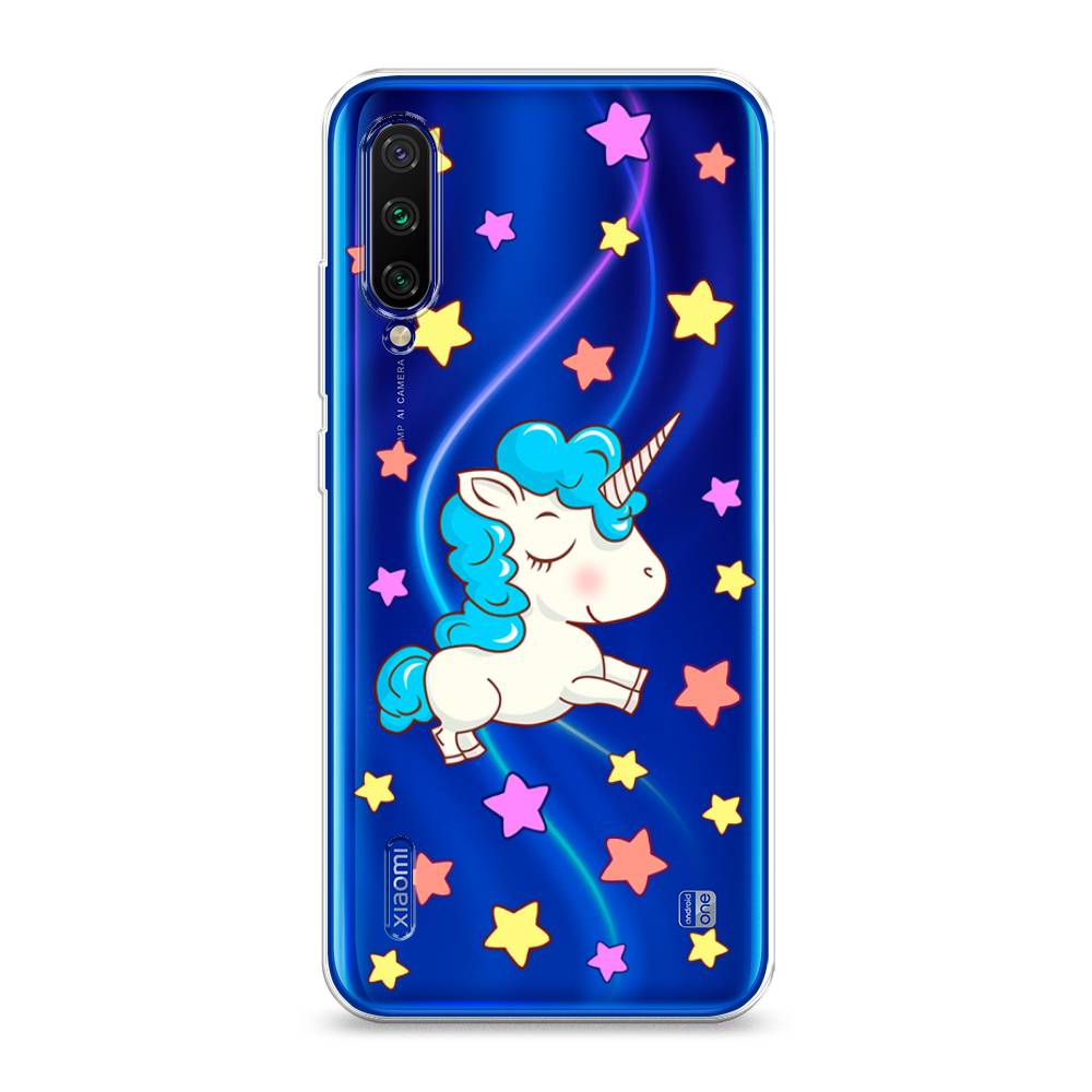 

Чехол Awog на Xiaomi Mi CC9E/Mi A3 "Звездный единорог", Разноцветный, 36050-2