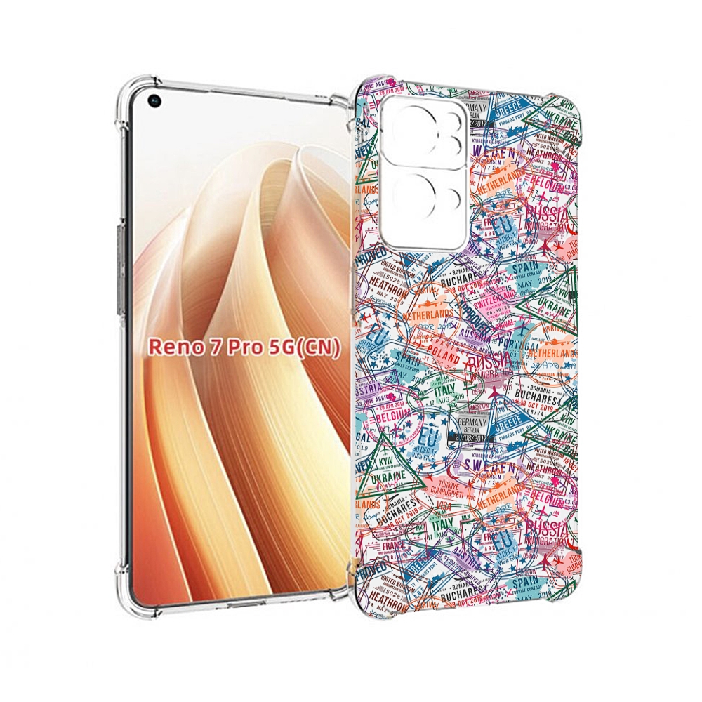 

Чехол MyPads загранчехол для OPPO Reno7 Pro 5G, Прозрачный, Tocco