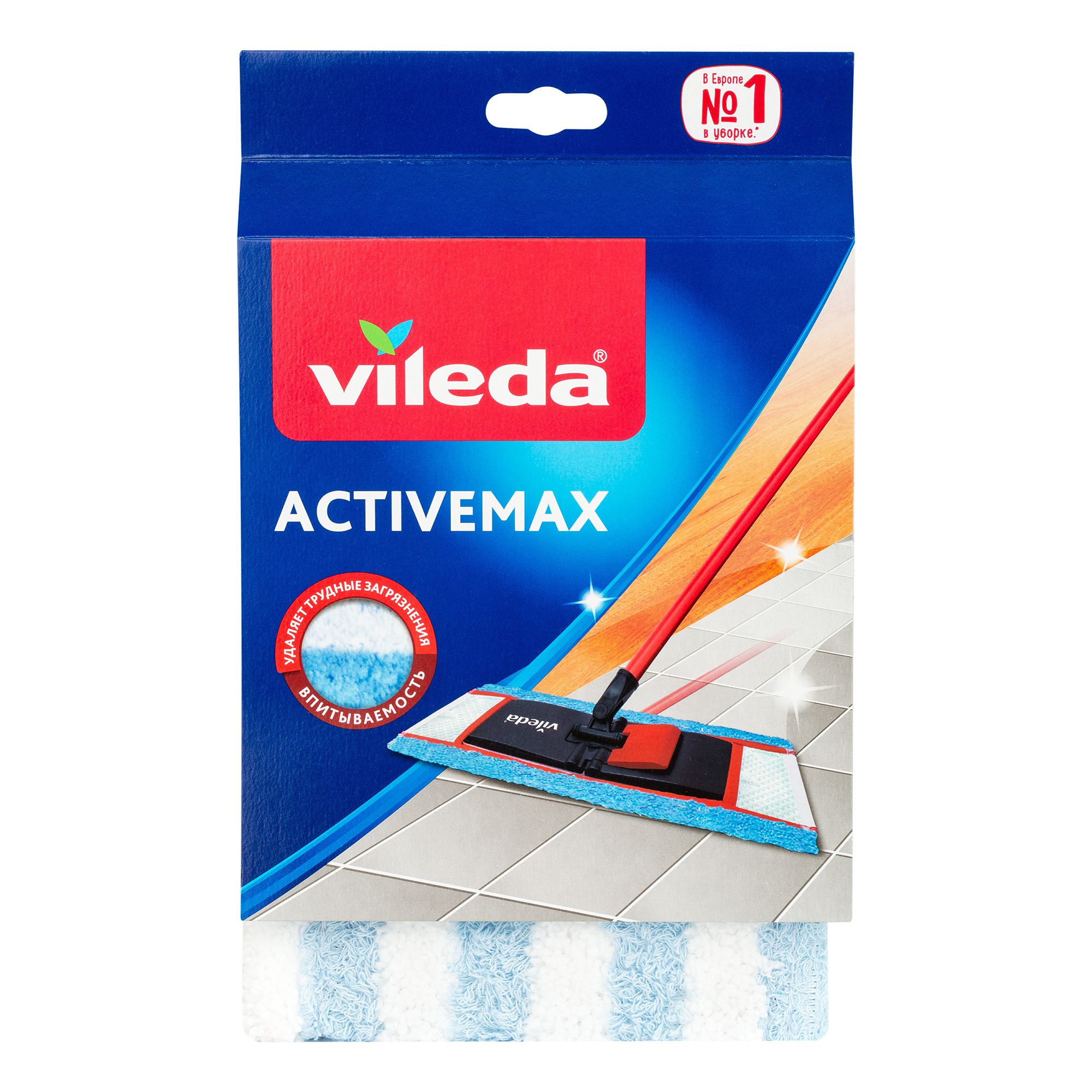 

Насадка для швабры Vileda Activemax, Белый;синий