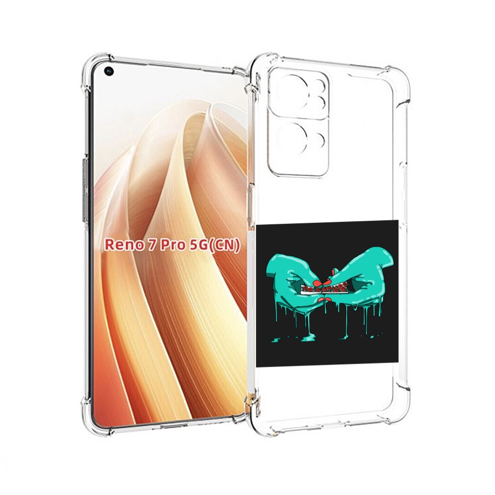 

Чехол MyPads закручиваю-розочки для OPPO Reno7 Pro 5G, Прозрачный, Tocco