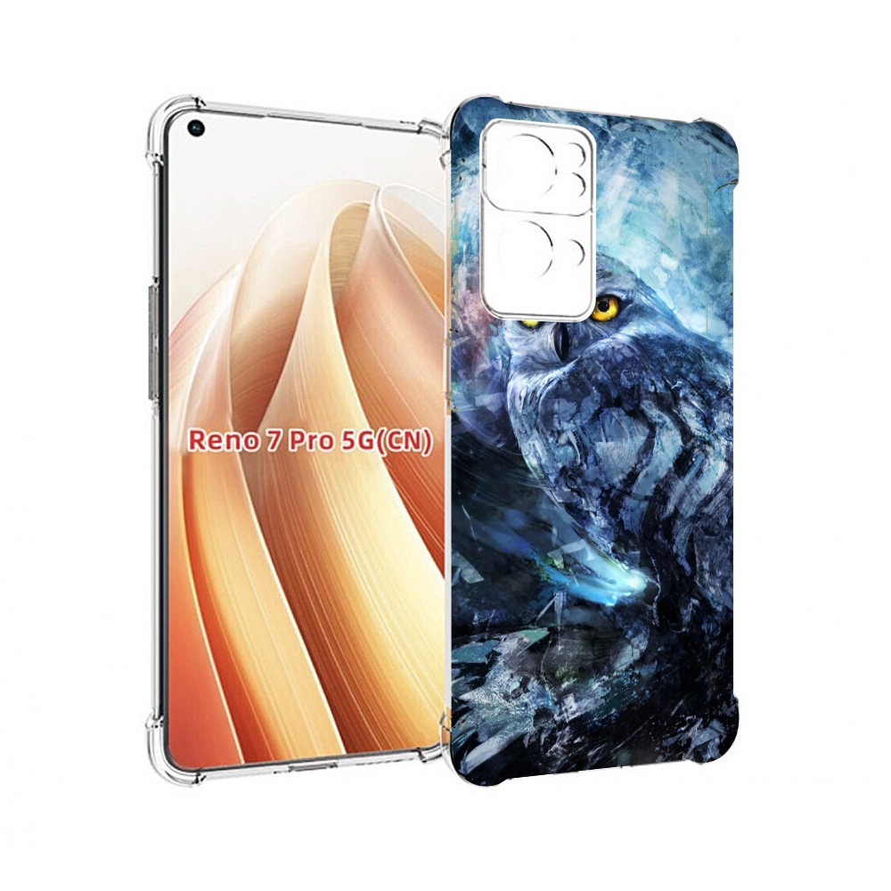 

Чехол MyPads замороженная-сова для OPPO Reno7 Pro 5G, Прозрачный, Tocco