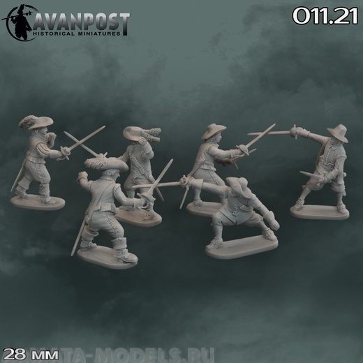 

011.21АП Дуэлянты, XVII