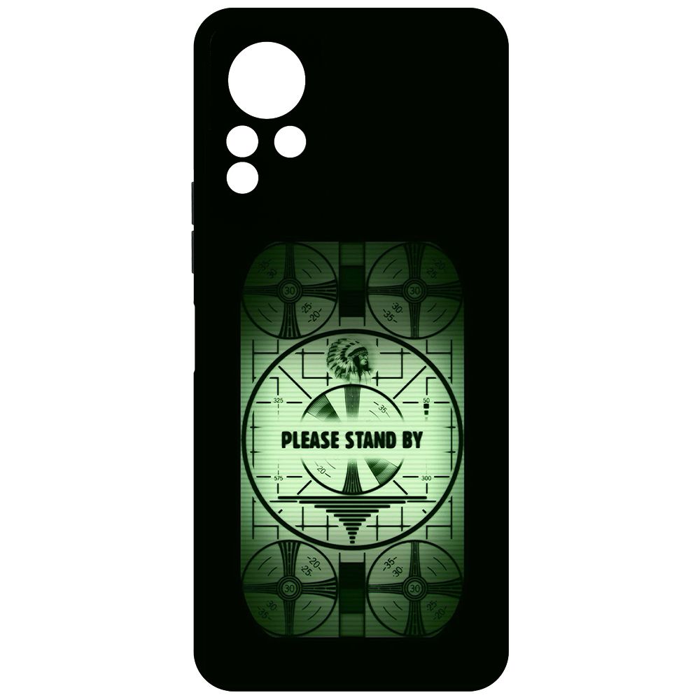 

Чехол-накладка Soft Case Фоллаут - Пожалуйста, подождите для INFINIX Note 12 NFC (G88), Черный