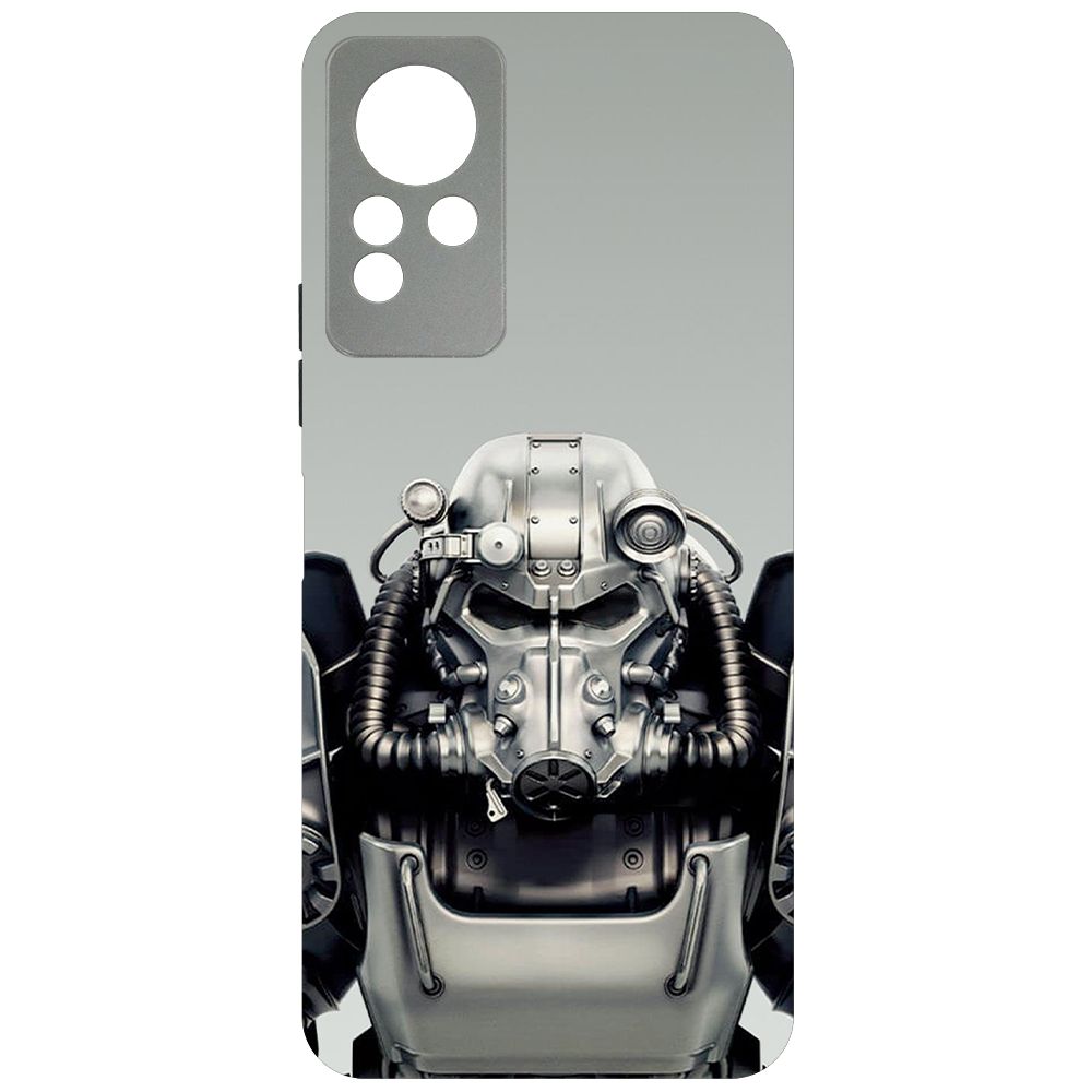 

Чехол-накладка Krutoff Soft Case Фоллаут - Братство стали для INFINIX Note 12 NFC (G88), Черный
