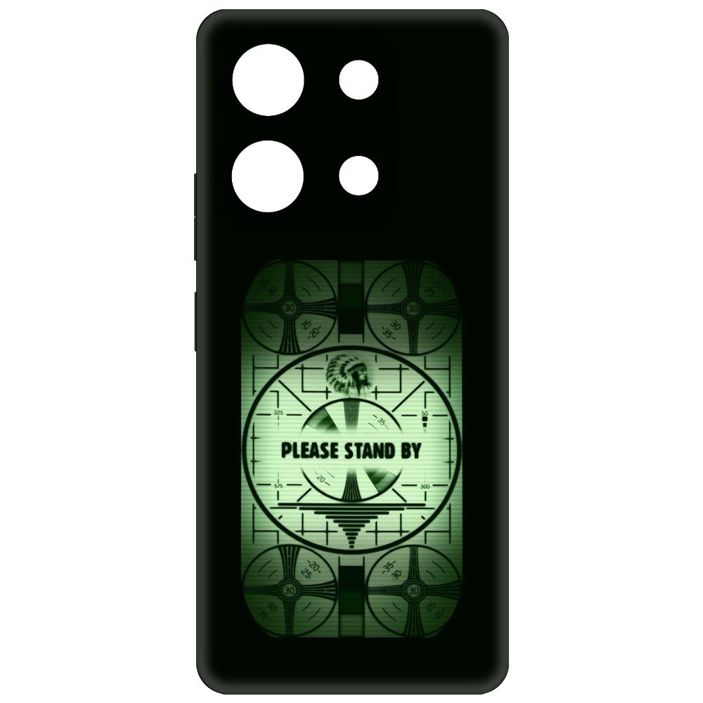 

Чехол-накладка Krutoff Soft Case Фоллаут - Пожалуйста, подождите для INFINIX Note 30