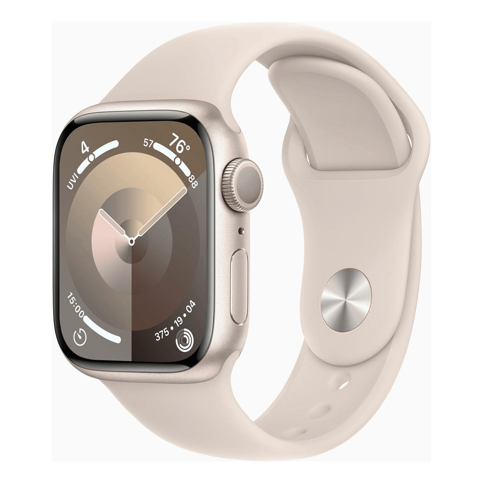 Смарт-часы Apple Watch Series 9 A2978 41 мм M/L, сияющая звезда (MR8U3ZP/A)