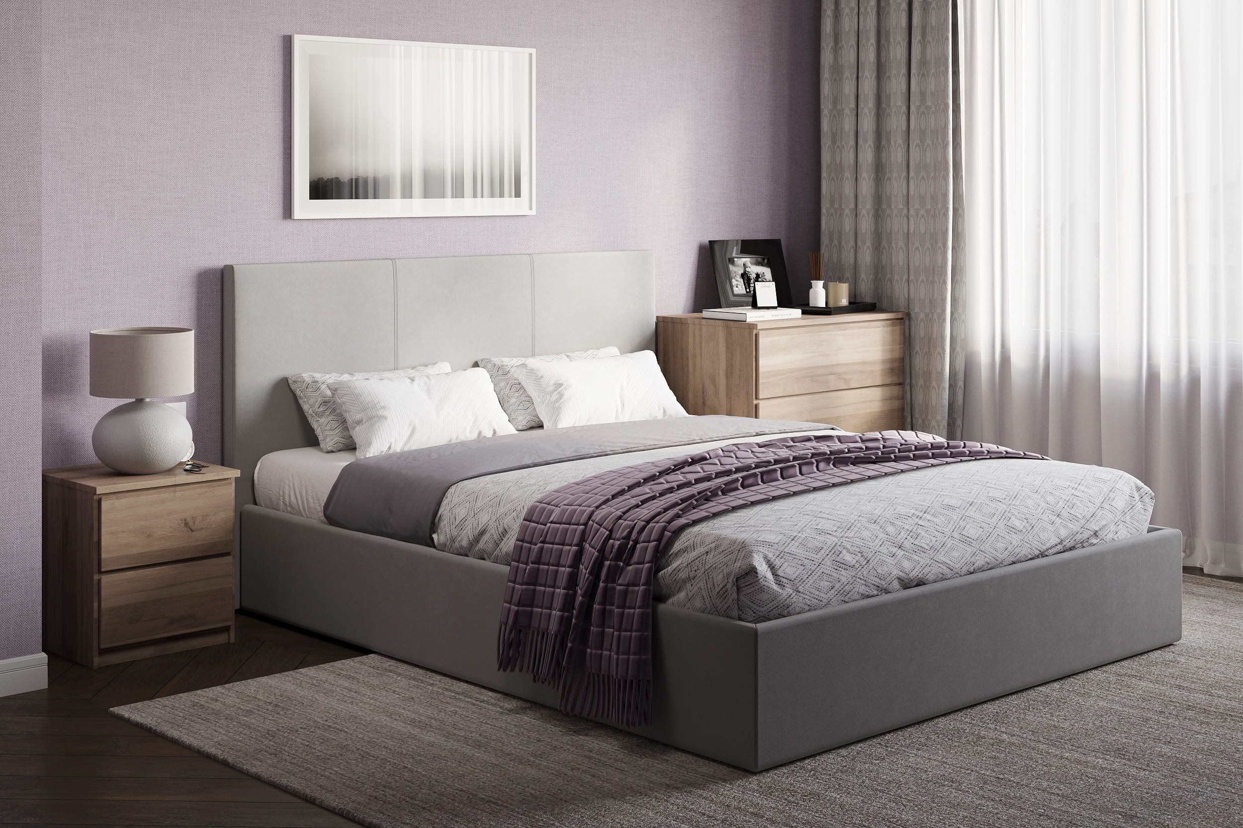 

Кровать COSTA CST_Мечта CST_Мечта_6_200*200, Серый, CST_Мечта