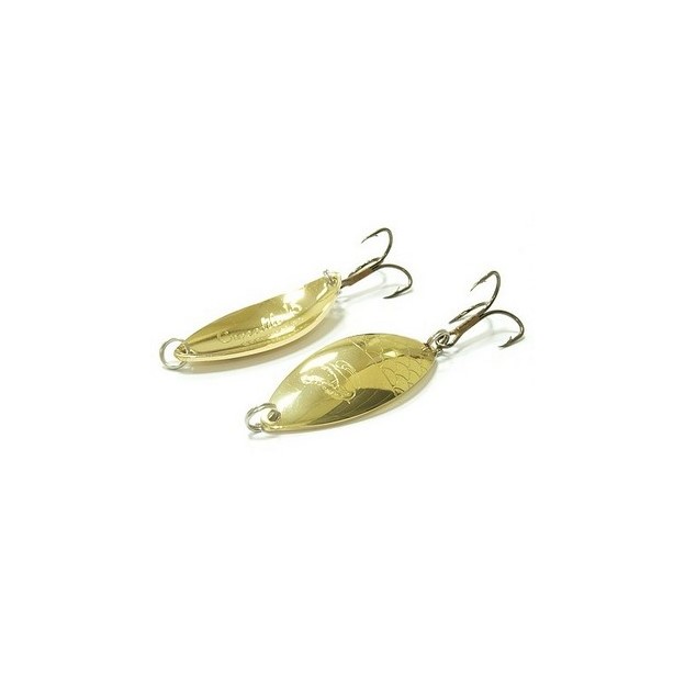 

Блесна колеблющаяся Mister Cro КРОКОДИЛ, 70/18 G, Золотистый, MCSKR7018G