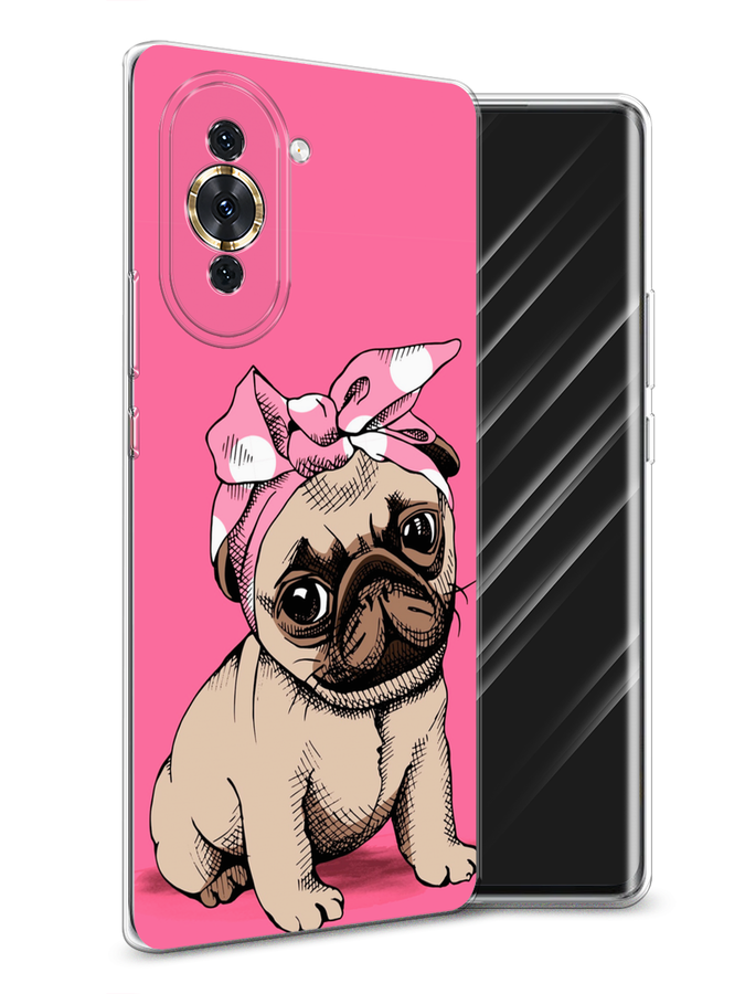 

Чехол Awog на Huawei Nova 10 "Dog Pin-Up", Разноцветный, 6108950-2