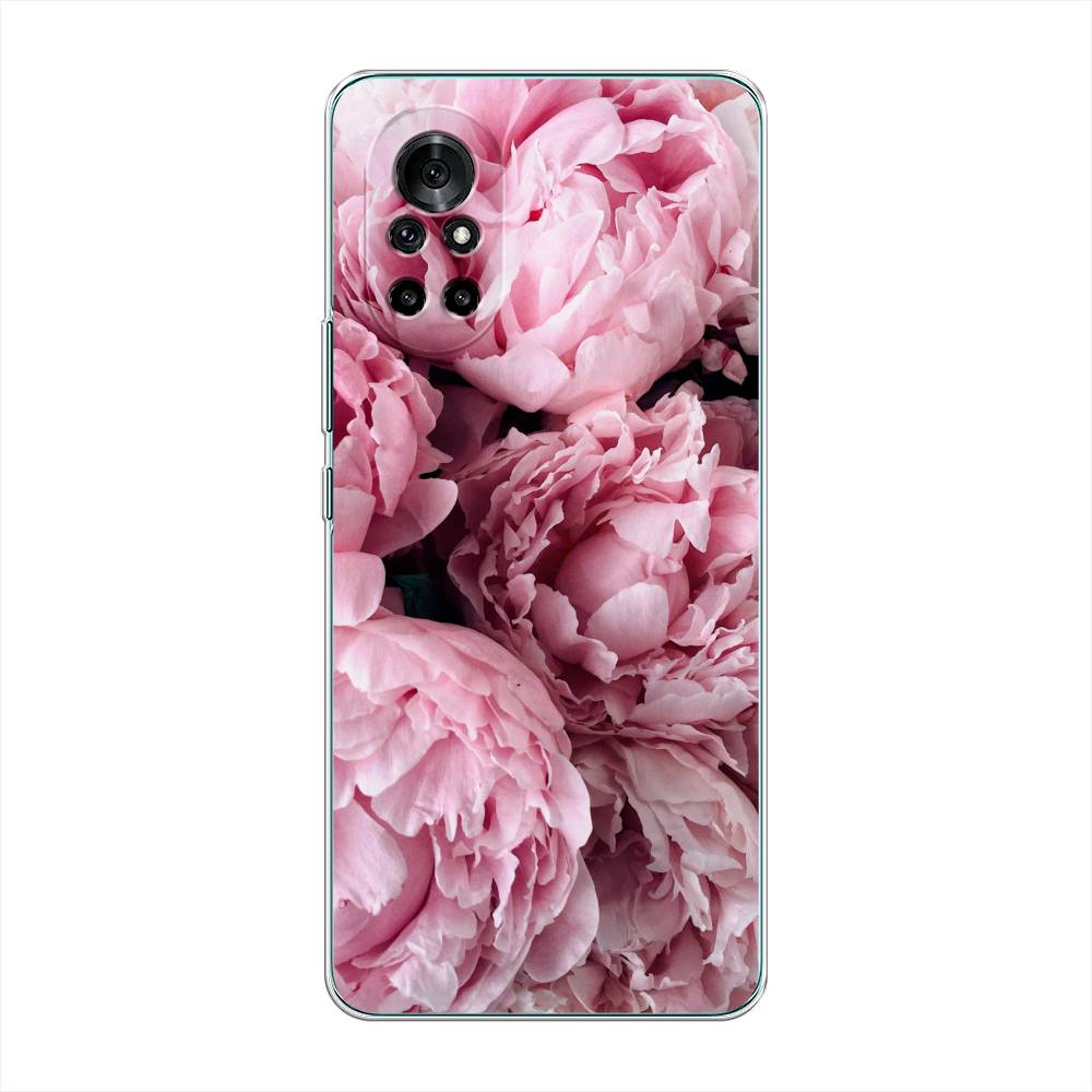 

Чехол Awog на Honor V40 Lite "Нежные пионы", Разноцветный, 6105150-8