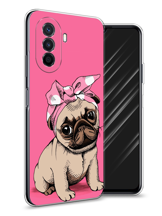 

Чехол Awog на Huawei Nova Y70 "Dog Pin-Up", Разноцветный, 6109150-2