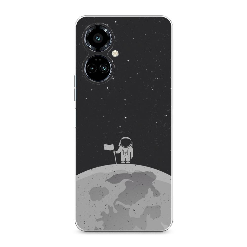 

Силиконовый чехол "Первый на Луне" на Tecno Camon 19 Pro