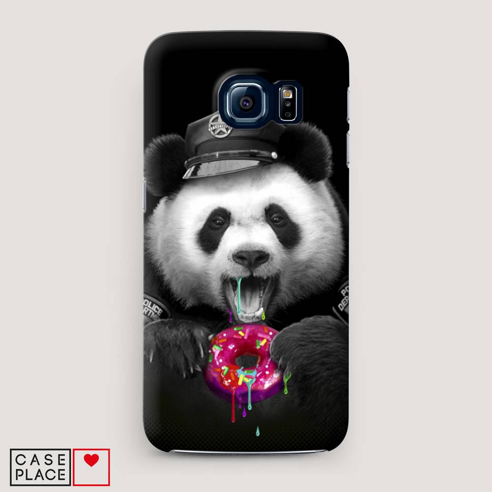 

Чехол Awog "Панда police" для Samsung Galaxy S6, 24320-1