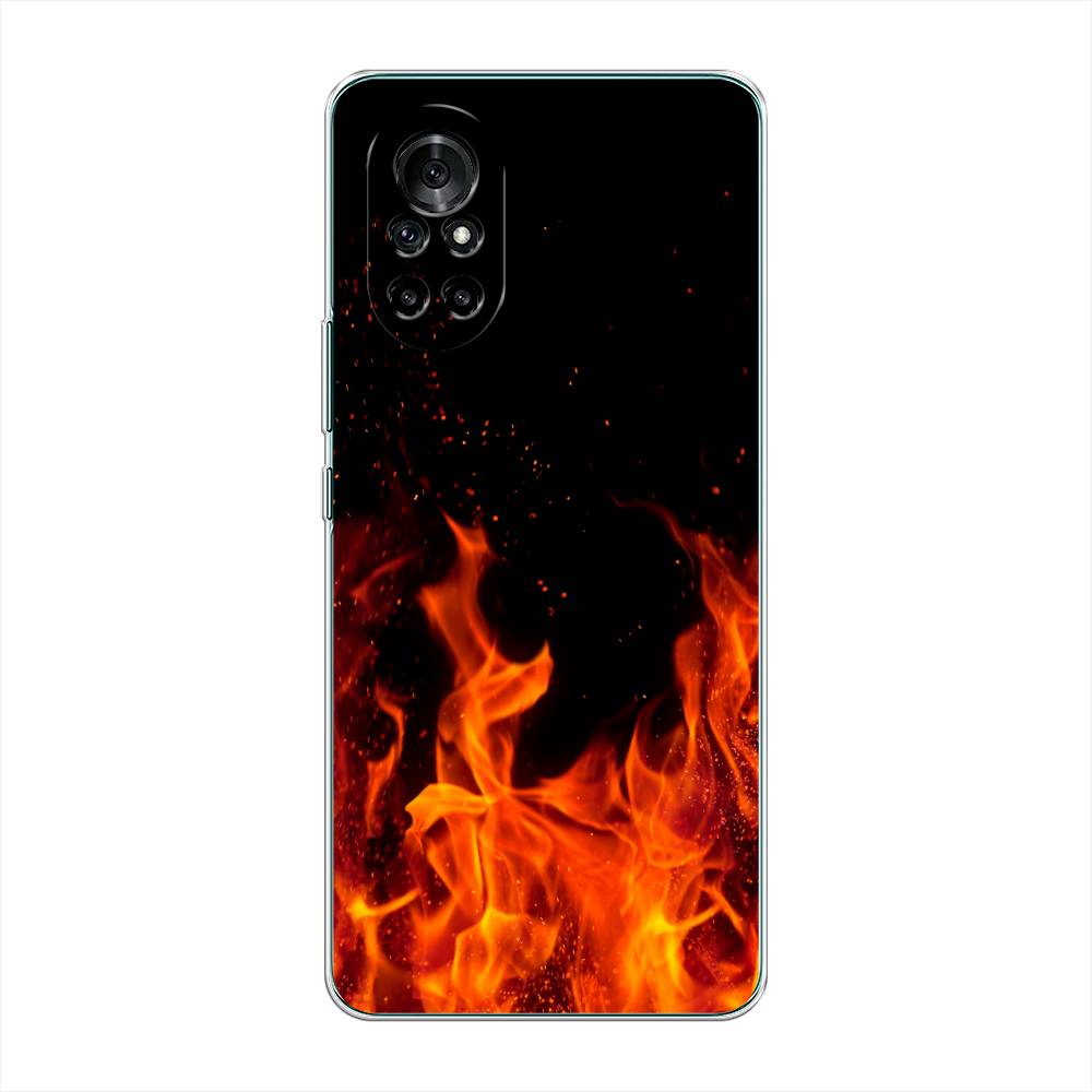 

Чехол Awog на Honor V40 Lite "Все в огне", Разноцветный, 6105150-4