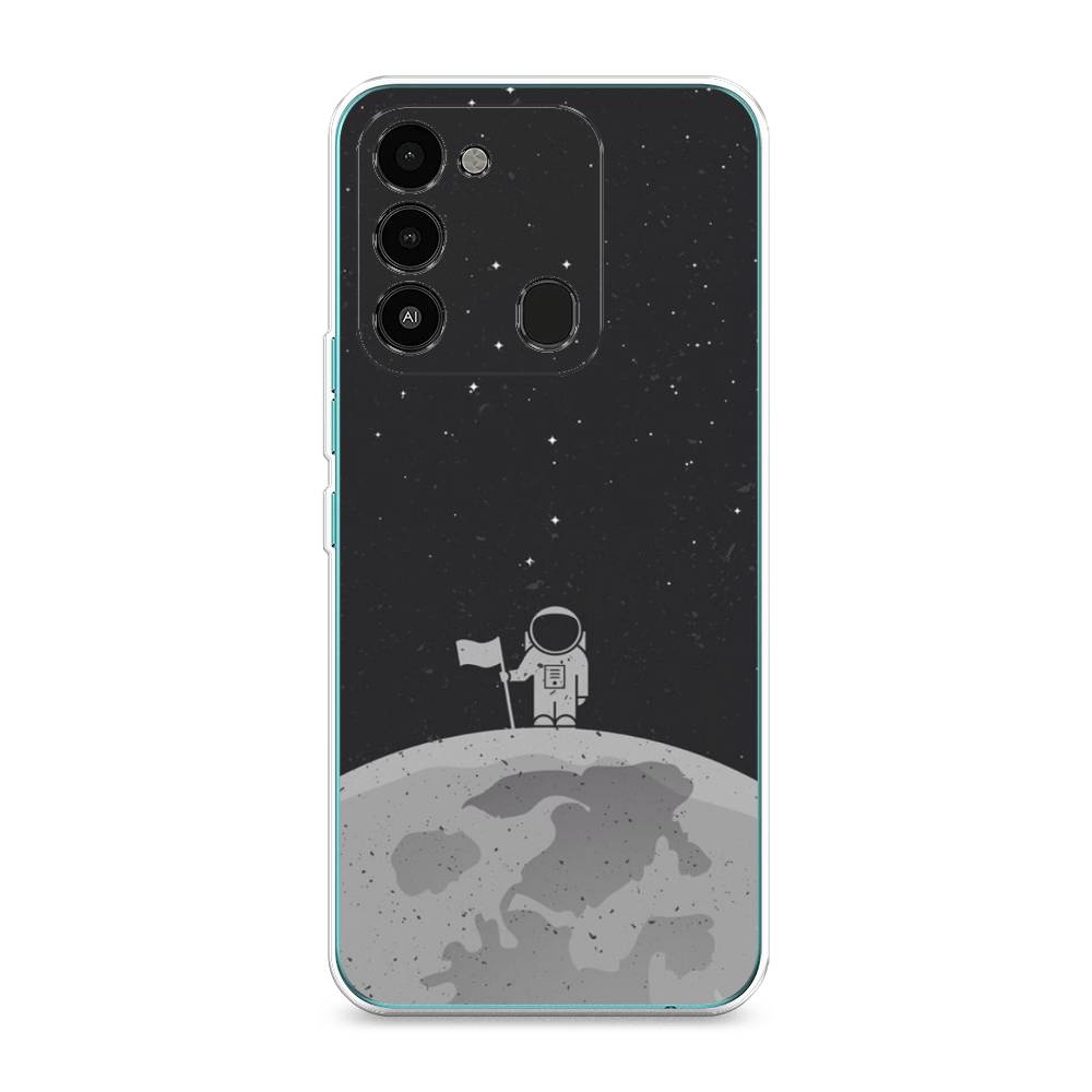 

Чехол Awog на Tecno Spark Go 2022/8С/9 "Первый на Луне", Разноцветный, 301350-4