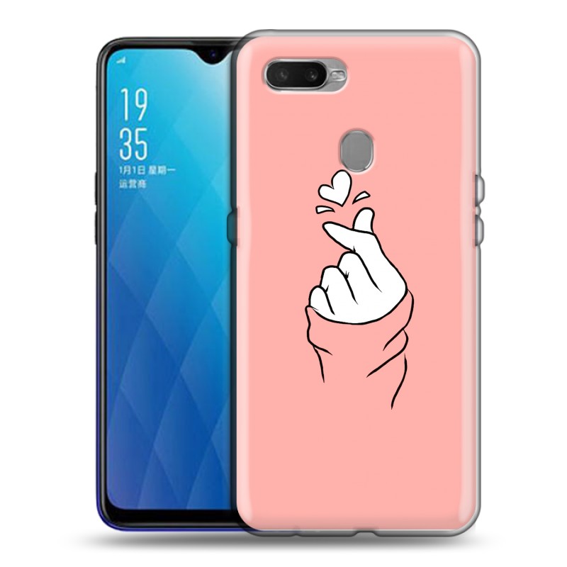 

Дизайнерский силиконовый чехол для OPPO AX7 / OPPO A5s / OPPO A12 Любовь