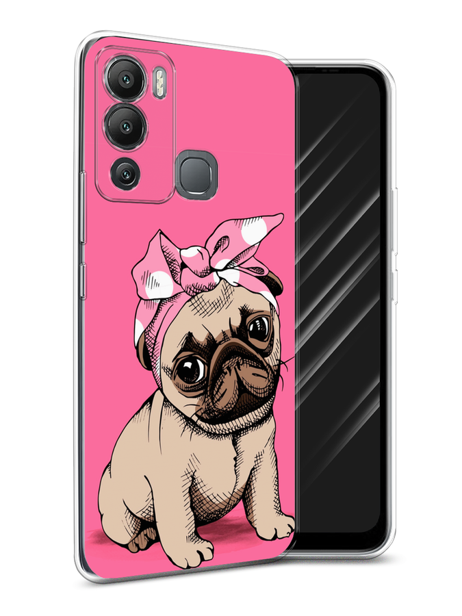 

Чехол Awog на Infinix Hot 12i "Dog Pin-Up", Разноцветный, 3101250-2