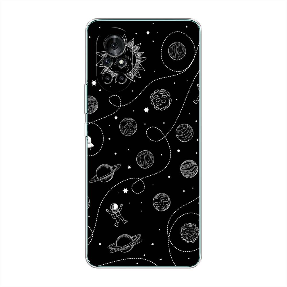 

Чехол Awog на Honor V40 Lite "В невесомости", Разноцветный, 6105150-4