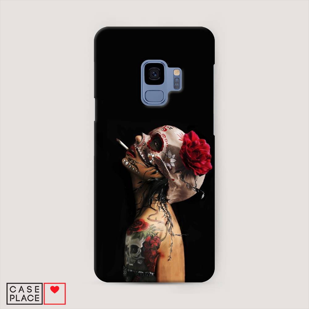 

Чехол Awog "Девушка с черепом" для Samsung Galaxy S9, 25720-7