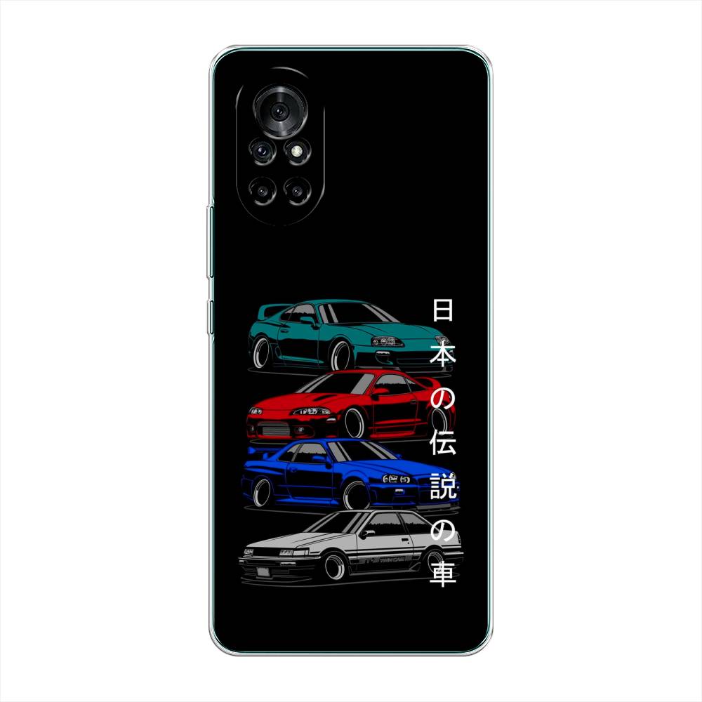 

Чехол Awog на Honor V40 Lite "JDM Legend cars", Разноцветный, 6105150-5