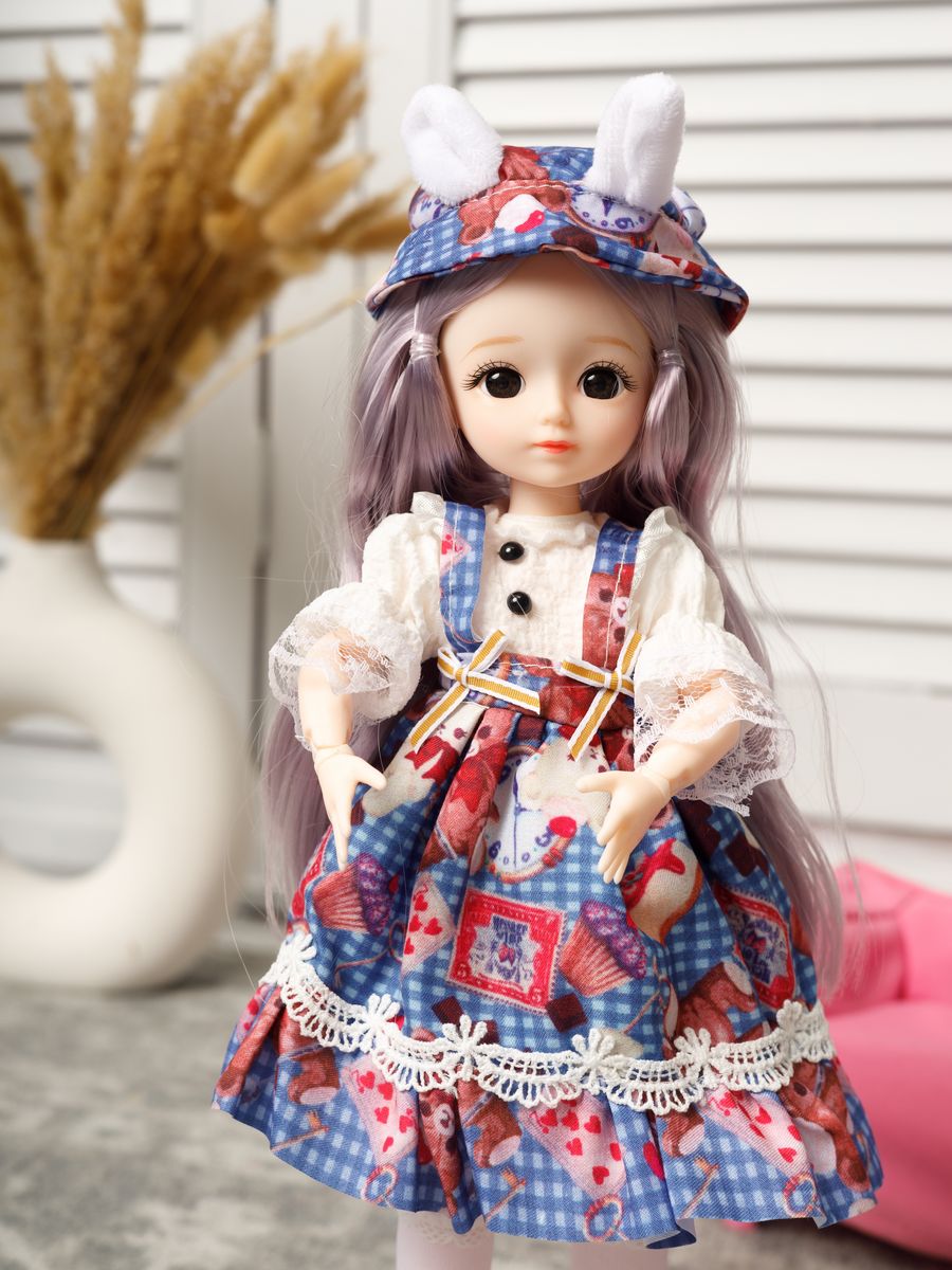 Кукла шарнирная Pollo BJD 31см с аксессуарами