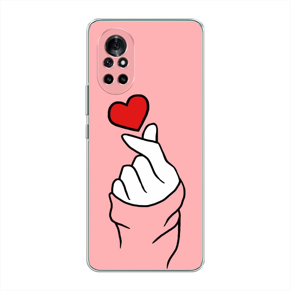 

Чехол Awog на Honor V40 Lite "Милое сердечко", Разноцветный, 6105150-7