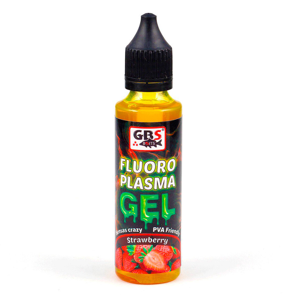 

Ароматизатор гель GBS BaITS Fluo Plazma 50 мл Клубника Зелёный, Разноцветный, Fluo Plazma