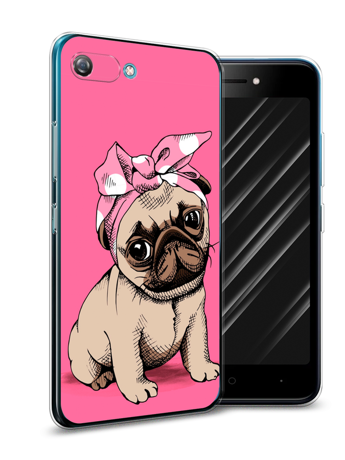 

Чехол Awog на Itel A25/A35 "Dog Pin-Up", Разноцветный, 3200250-2